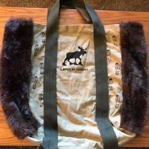 Faux Fur Lined Tote